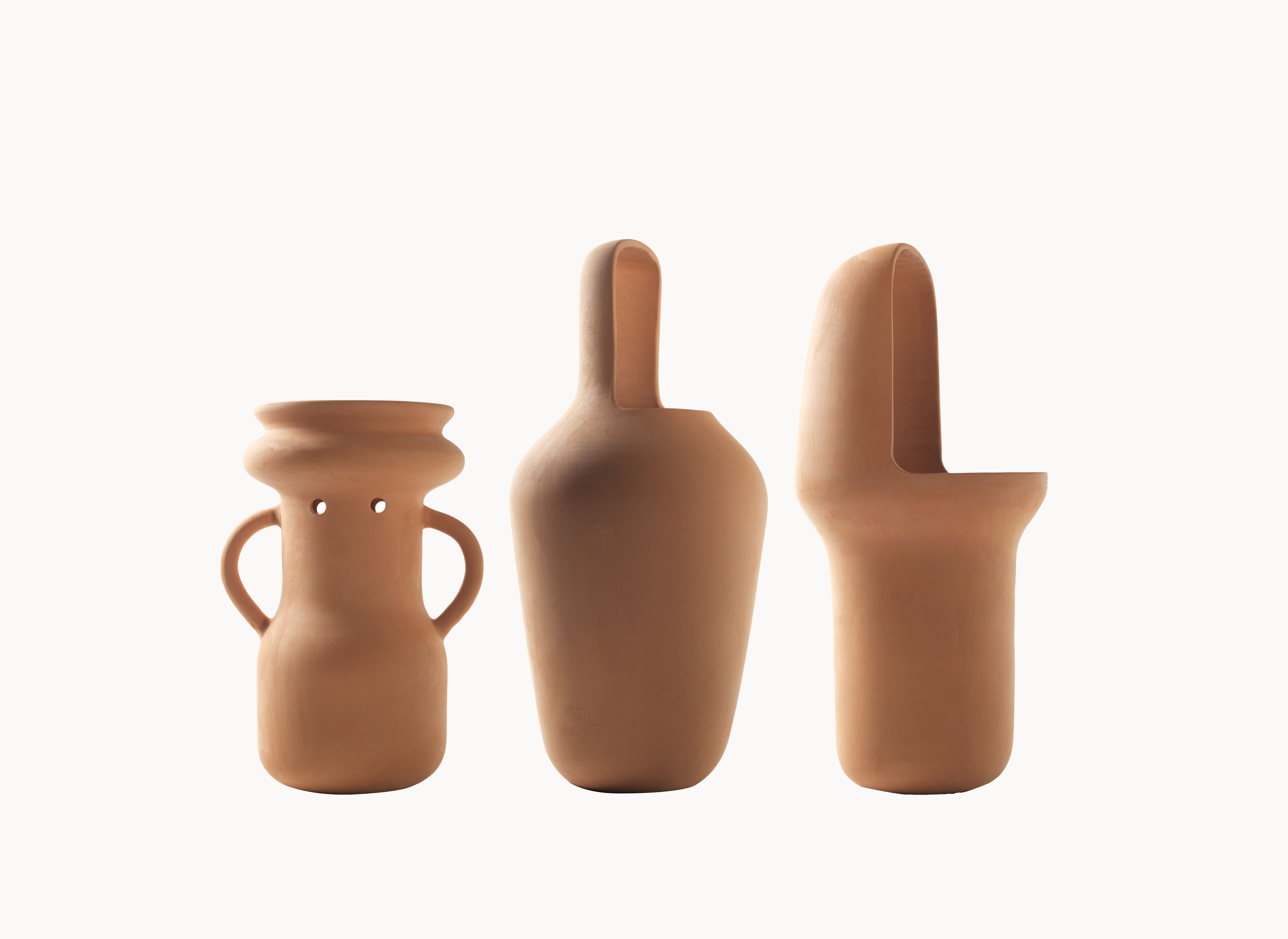 Низкий терракотовый садовый горшок BD Barcelona GARDENIAS N.4 ARCH-00103459 - Вид №1