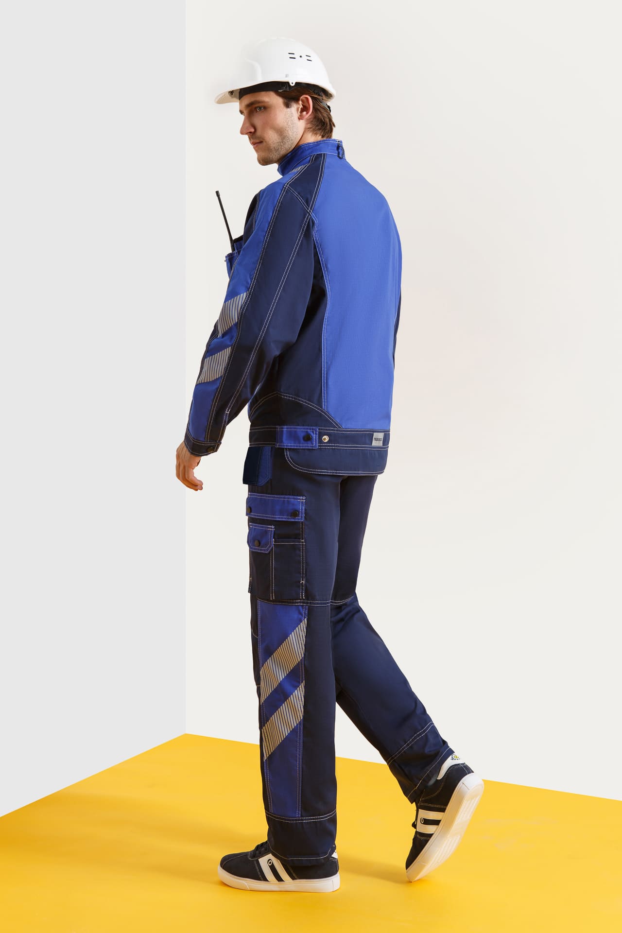 68809 Костюм "Прогресс" темно-синий с васильком  Летняя спецодежда  размер 52-54/182-188  - Вид №8