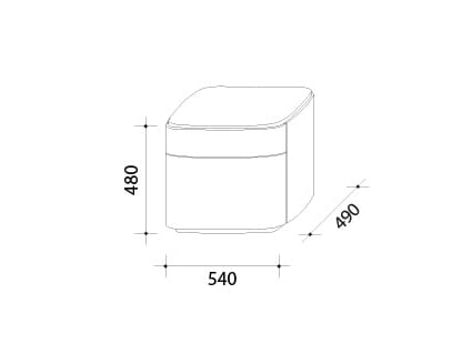 Деревянная тумбочка с выдвижными ящиками Lema Колыбельная ARCH-00143431 - Вид №6