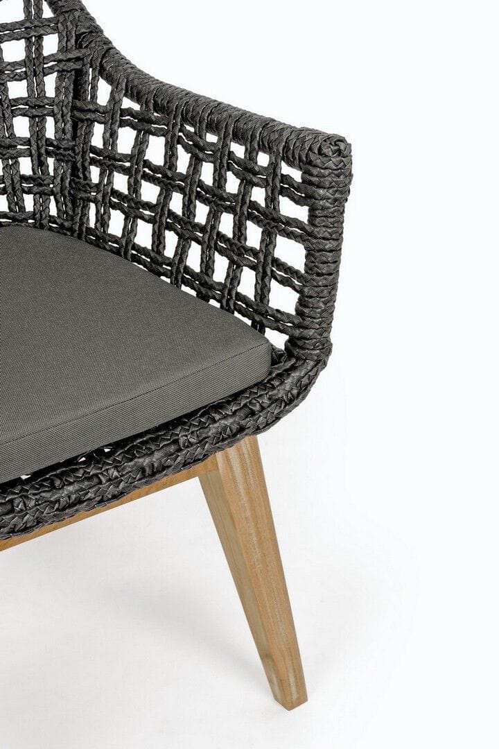 Синтетическое волокно сад стул с подлокотниками BIZZOTTO MADISON ARCH-00062100 - Вид №20