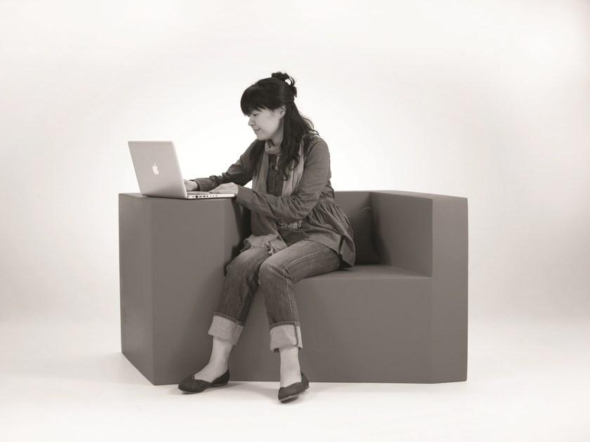 Quinze & Milan Кресло QM из пеноматериала с подлокотниками Dai sun-id-1451926 - Вид №3