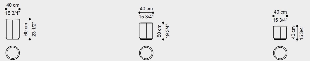 Круглый мраморный журнальный столик ETRO Home Interiors Ambar ARCH-00042627 - Вид №3
