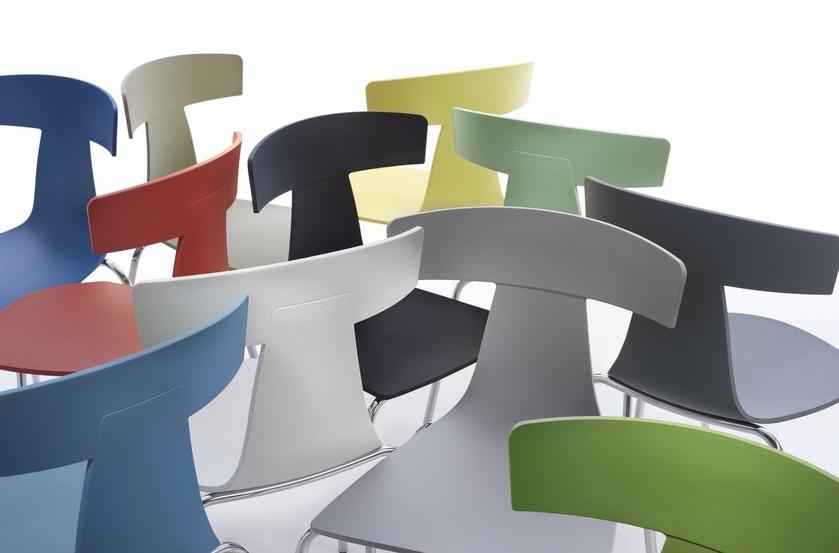 Plank Штабелируемый стул из полипропилена Remo sun-id-1496724 - Вид №7