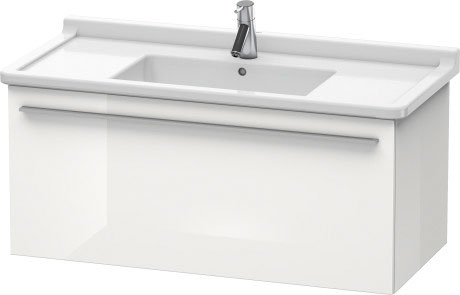 XL605808989 X-Large Тумбочка подвесная Фланелево-серый глянцевый лак Duravit - Вид №2