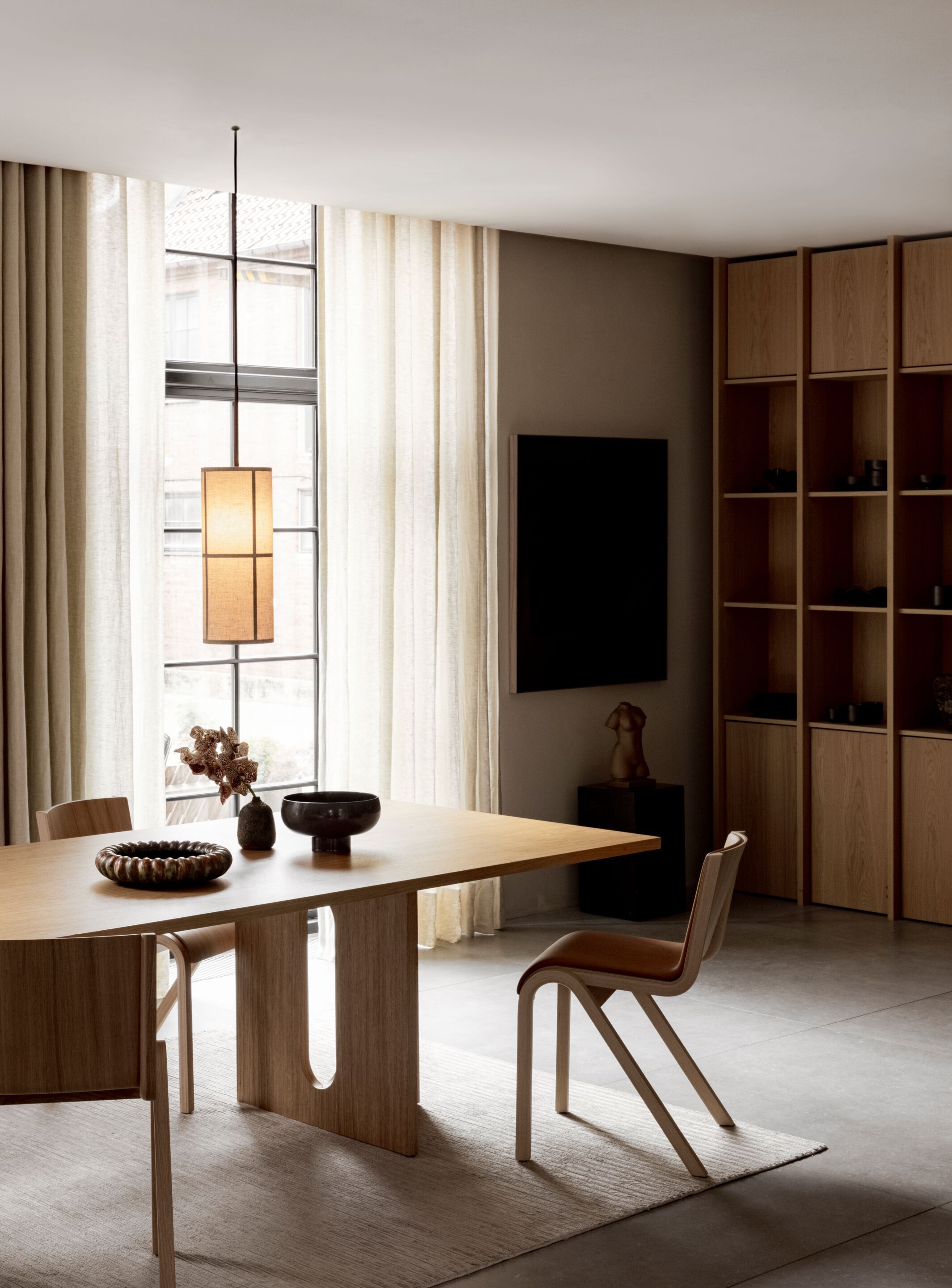 Деревянный мягкий штабелируемый стул Audo Copenhagen Ready ARCH-00121565 - Вид №6