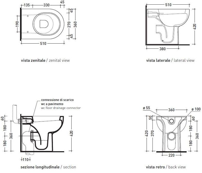 Ceramica Flaminia Quick  Qk117  - Вид №4