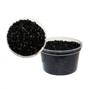 ПР0026400 Грунт аквариумный цветной мелкий черный 400г Ms.Octopus