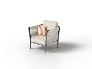 Садовое кресло с подлокотниками