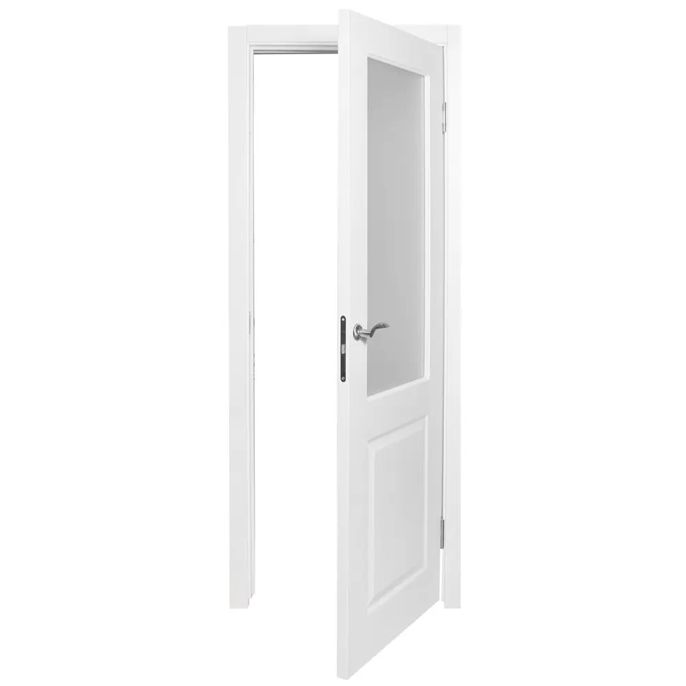 Дверь межкомнатная остеклённая Австралия 90x200 см цвет белый BELWOODDOORS STLM-2061928 - Вид №3