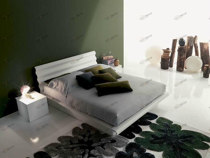 Fimar Двойная лакированная кровать для контейнера sun-id-1422677