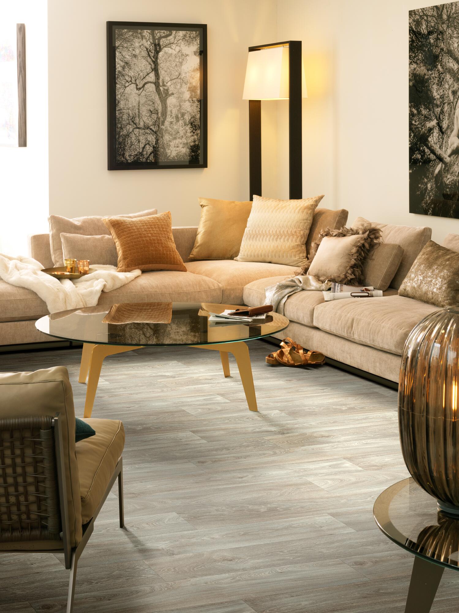 Нескользящий виниловый пол с эффектом дерева BEAUFLOR Quintex ARCH-00094715 - Вид №3