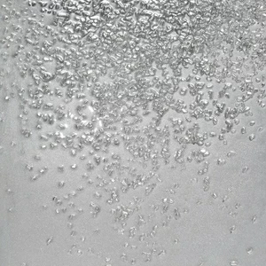 Арт-панель на холсте Alex Turco Abstract Quartz Silver Cascade