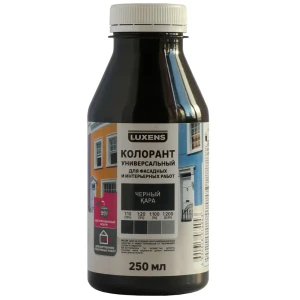 Колорант Luxens 0.25 л цвет черный
