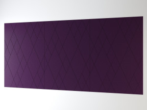 Рециркулированная пластиковая акустическая панель