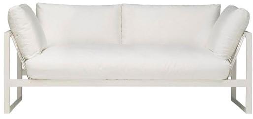 Andreu World 3-местный садовый диван в современном стиле из стали для контрактного использования Sand Sf4325 - Вид №2