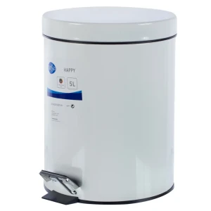 Бак для мусора Sensea Happy 5 л цвет белый