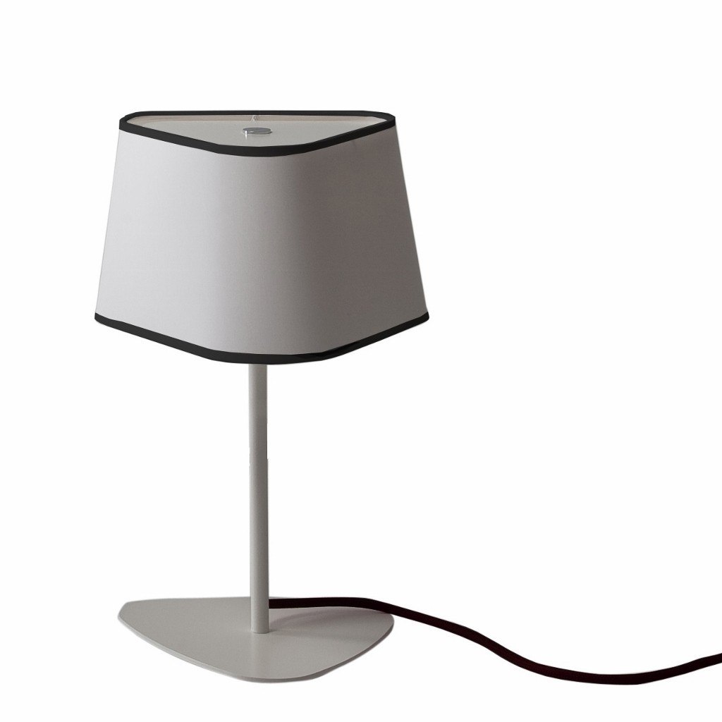 Designheure Lampe petit nuage Blanc bord noire лампа настольная 106443 - Вид №2