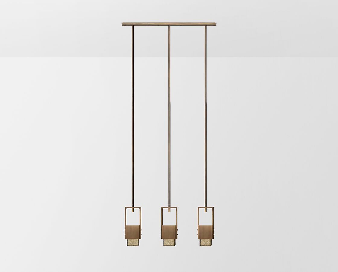 Металлический светодиодный подвесной светильник Articolo Studios куб ARCH-00024668