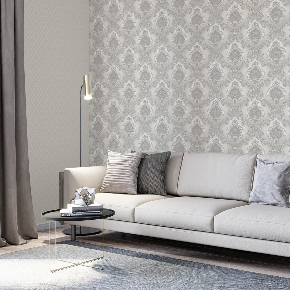 Обои флизелиновые Palitra Home Rosalina бежевые 1.06 м HC71619-21 88120833 STLM-2027853 - Вид №3
