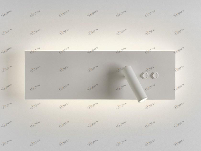 Astro Lighting Регулируемая светодиодная лампа для чтения из стали Edge 1352007
