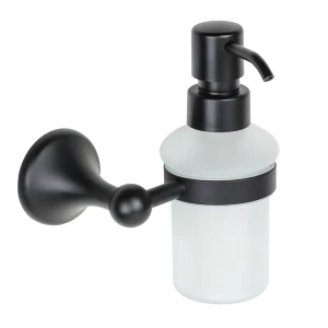 Диспенсер для жидкого мыла Eltoni подвесной цвет черный
