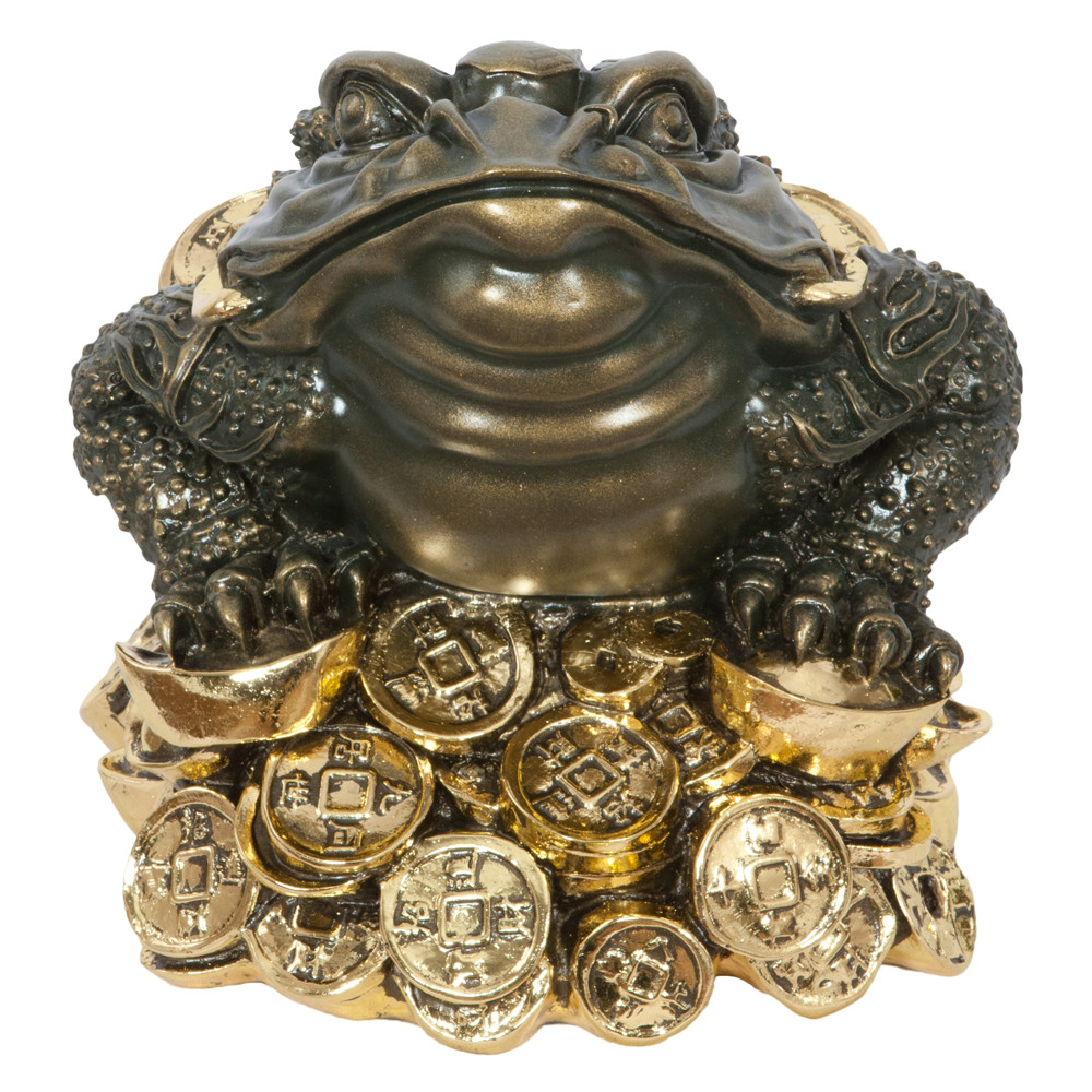 22389 Статуэтка Символ Достатка и благополучия большой Бронза BOGACHO 4627138211779 - Вид №2