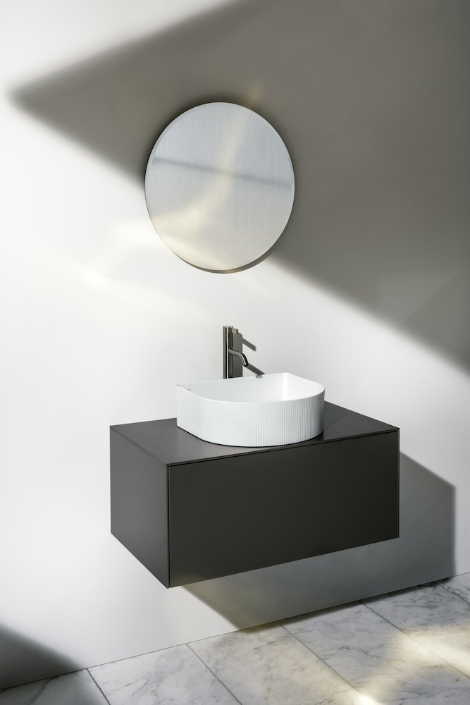 H4054110340411 Шкафчик, 1 ящик, совместим с раковиной-чашей 812340, 812341, 812342, 812343, с отверстием в центре LAUFEN PRO - Вид №11