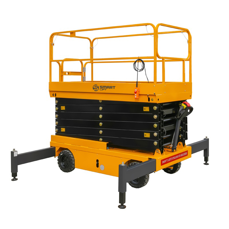 Подъемник ножничный самоходный SJY-0.3-13A (300 кг, 12,8 м) SMARTLIFT (SMART) Верстакофф 81-5023