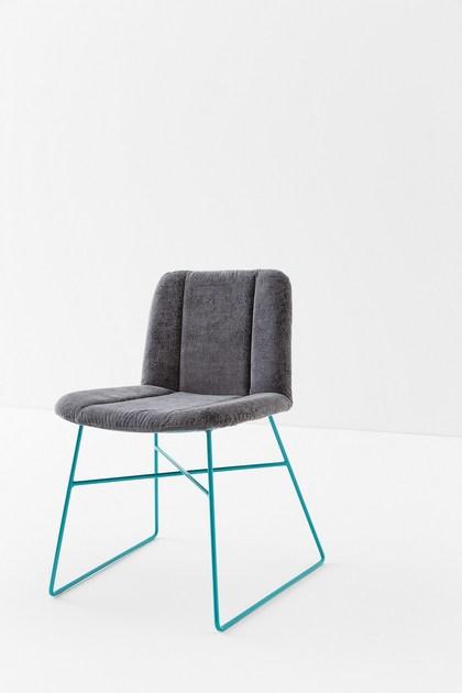 Billiani Стул из мягкой ткани Hippy 637 - Вид №5