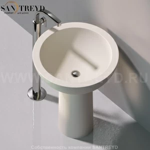 FN70L9003 Напольная раковина стоящая круглая Ceramica Flaminia Fonte