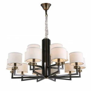 Подвесная люстра Newport 3410+5/C бежевая NEWPORT ДИЗАЙНЕРСКИЕ 222870 Бежевый