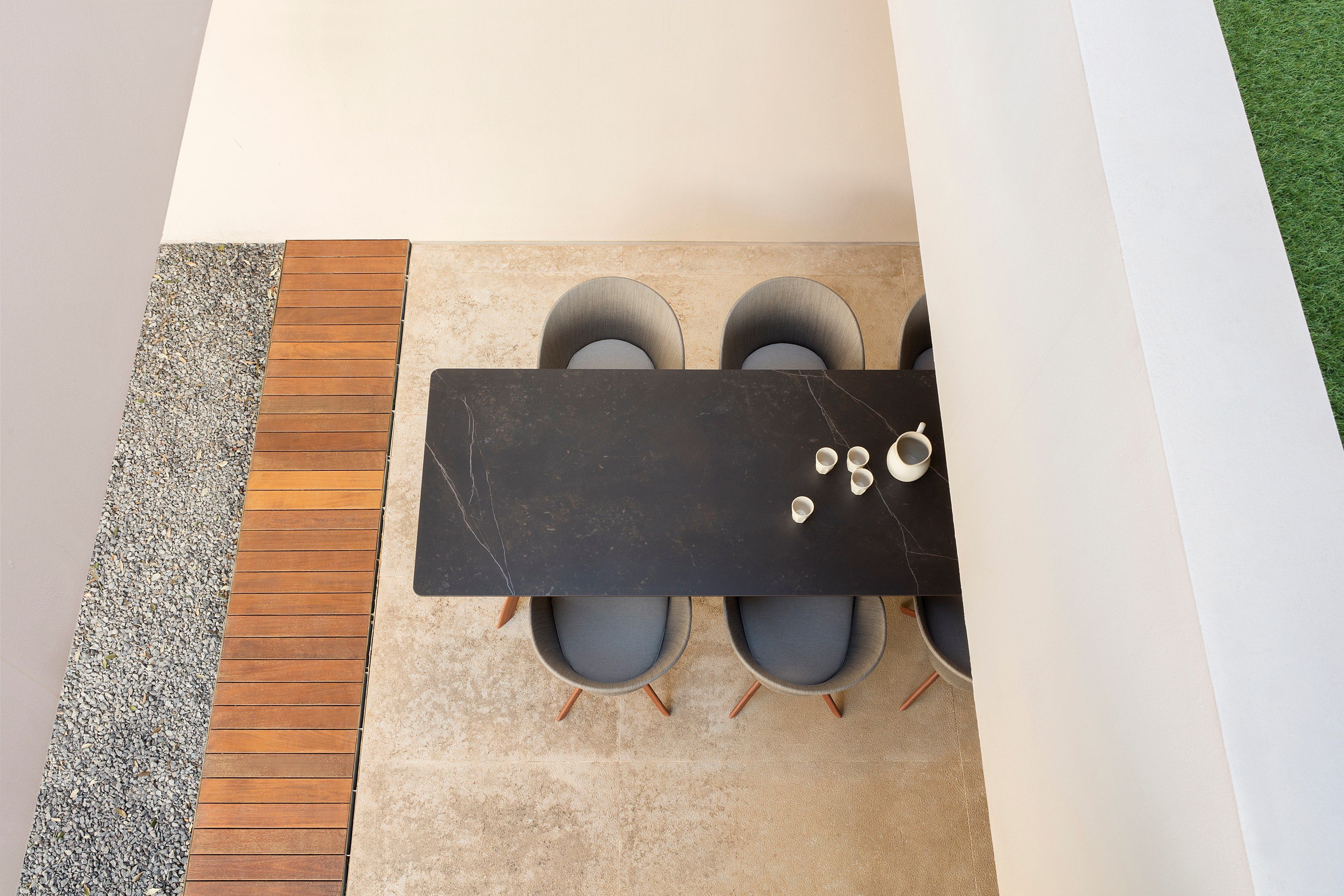 Прямоугольный садовый стол EXPORMIM ATRIVM ARCH-00120398 - Вид №2