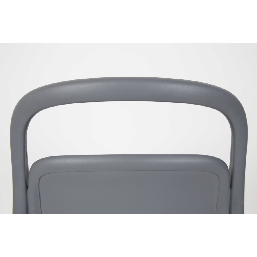 Стул Rex серый White Label Living 1100309 - Вид №6