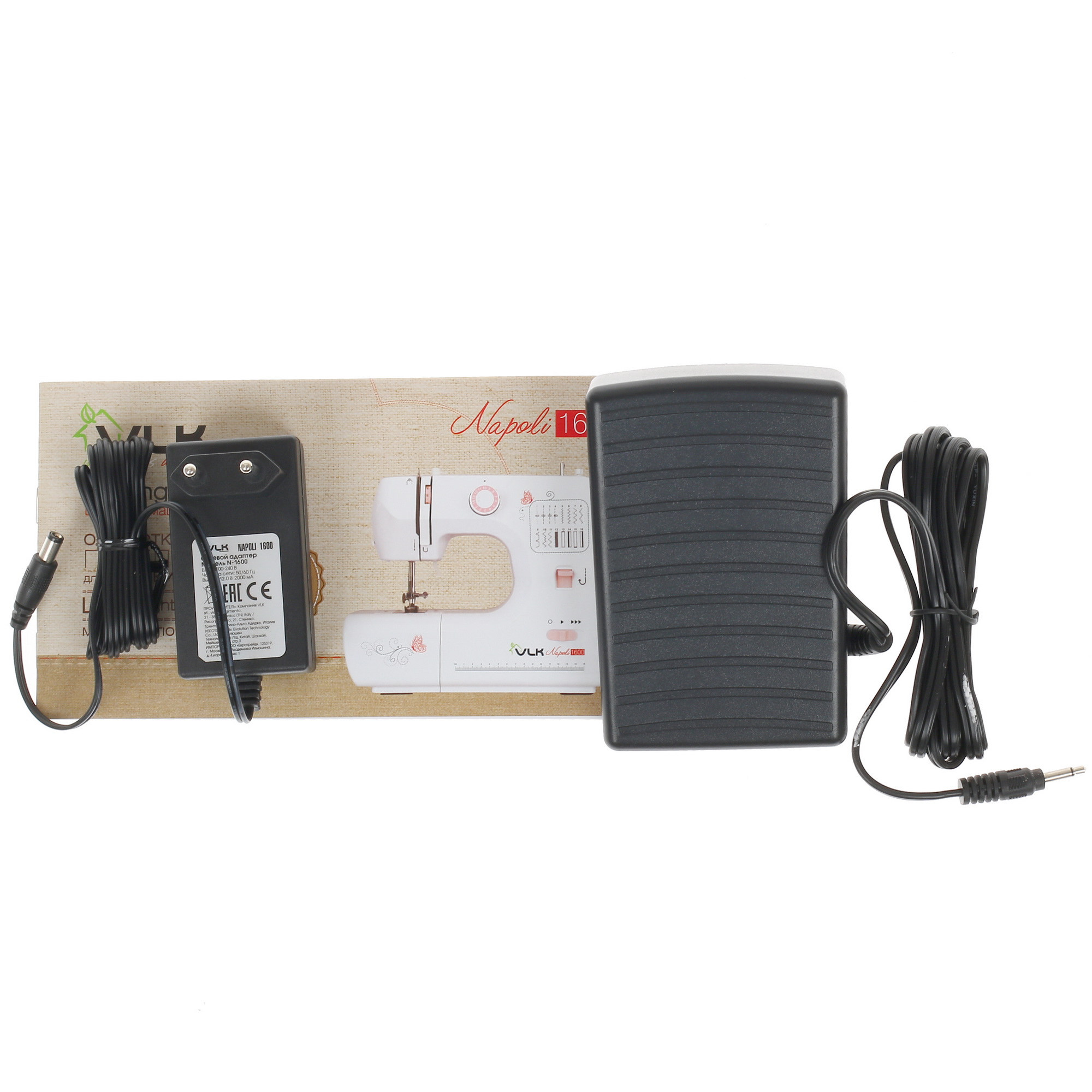 1156122 Швейная машина VLK Napoli 1600 STDN-0052095 - Вид №6