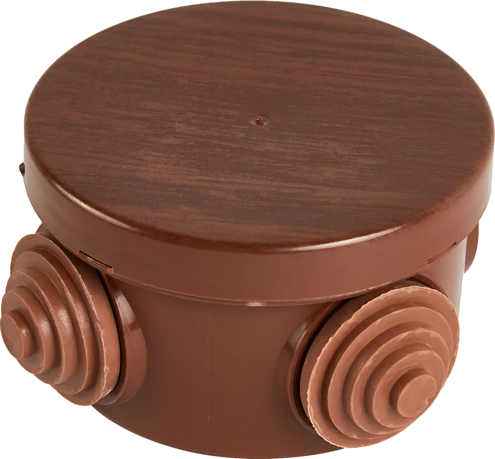 Распределительная коробка TDM открытого типа 65x40 мм венге 88582211