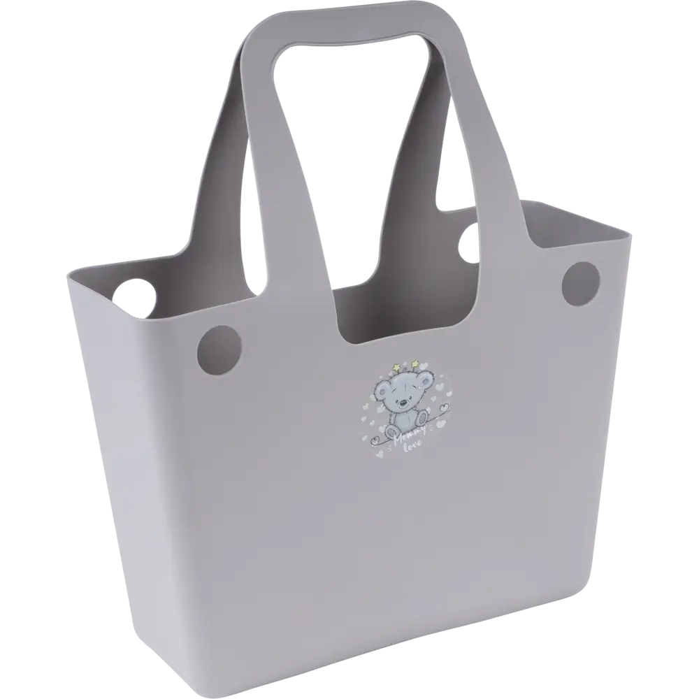 Корзина для хранения BEROSSI Mommy Love дымчато-серый 89423330 STLM-1567172 - Вид №1