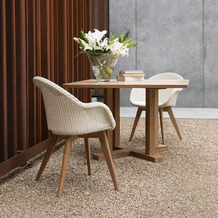 Квадратный обеденный стол из тикового дерева JANUS et Cie Беседка ARCH-00148018 - Вид №4