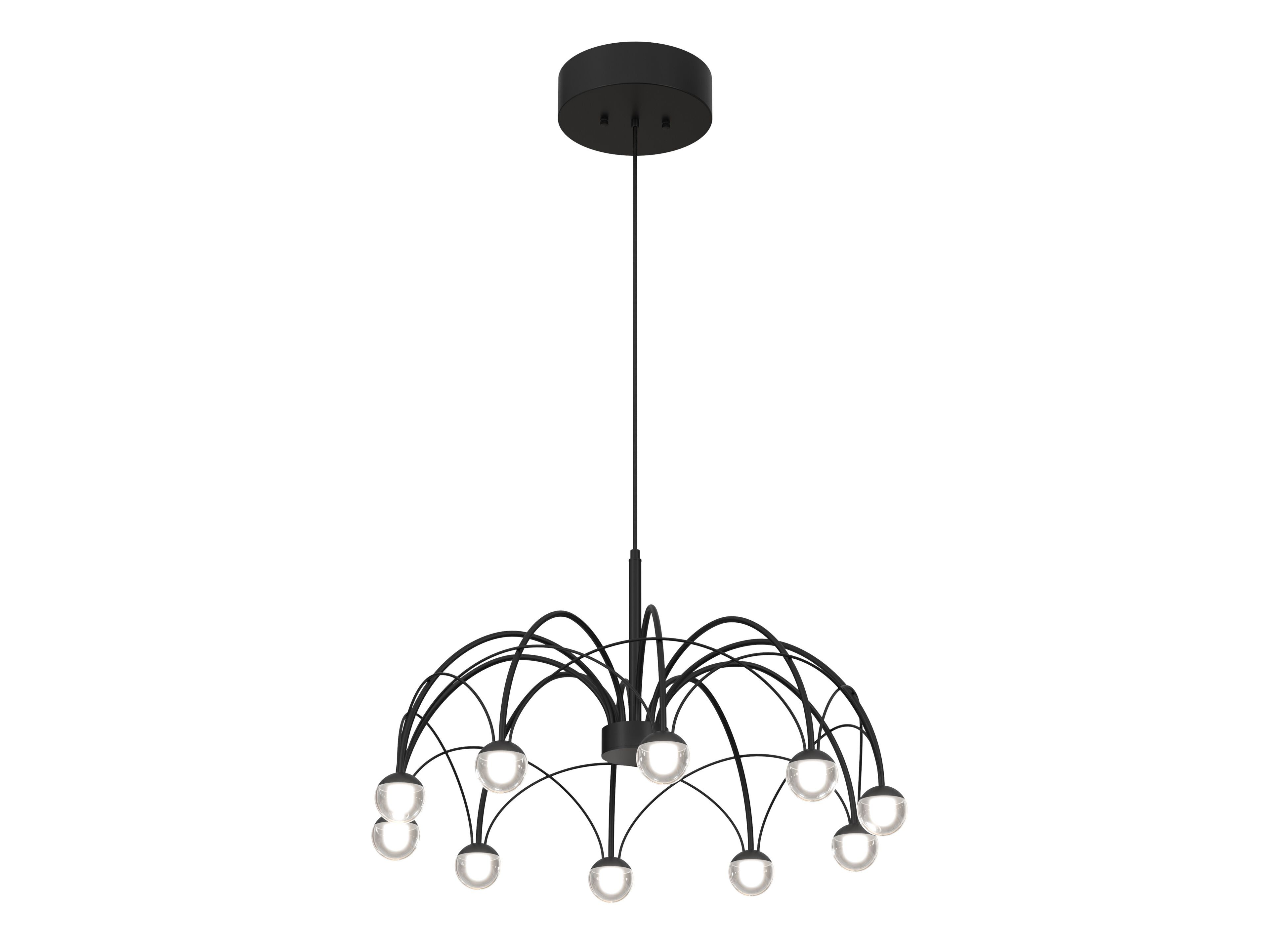 Металлический светодиодный подвесной светильник Valaisin Grönlund PARASOL ARCH-00023716 - Вид №3