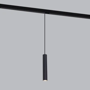 Трековый светильник подвесной Elektrostandard Slim Magnetic магнитный 6 Вт 4200K 3 м² цвет черный 85069887 STLM-2040230
