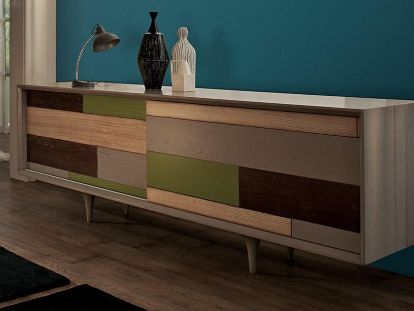 Shake Буфет из лакированной древесины с раздвижными дверцами Chagall sun-id-1356165 - Вид №1