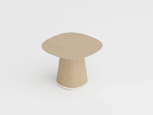 Деревянный квадратный журнальный столик