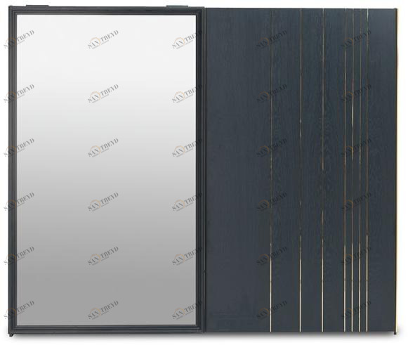 Enza Home Гардероб с раздвижными дверцами с зеркалом Elegante sun-id-1375725