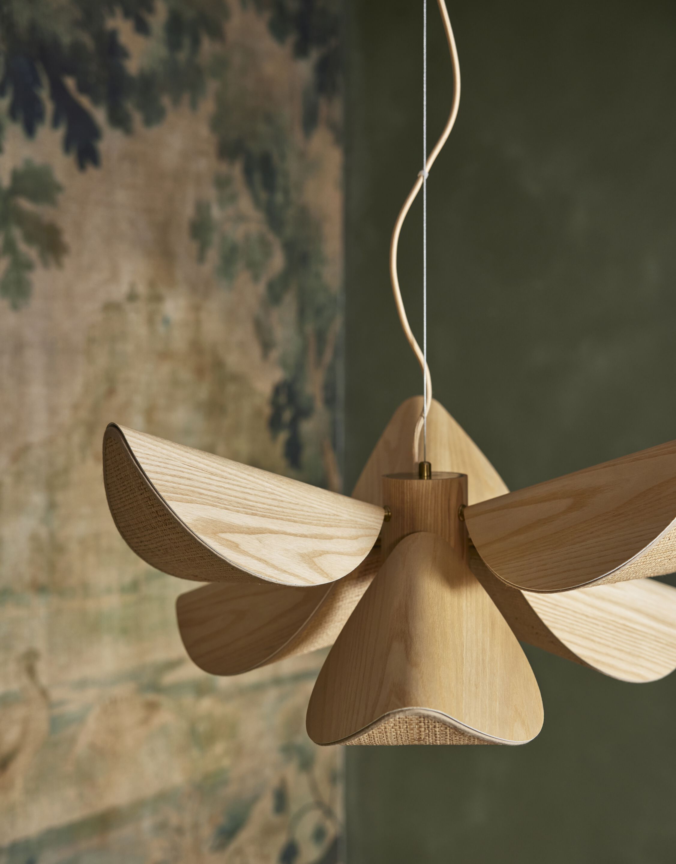 Деревянный подвесной светильник Forestier Lys ARCH-00062646 - Вид №4