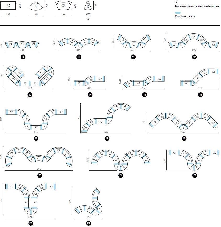 Segis Модульный секционный диван sun-id-1387965 - Вид №13