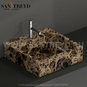 SCQ51PM Подвесная раковина настенная прямоугольная Ceramica Globo