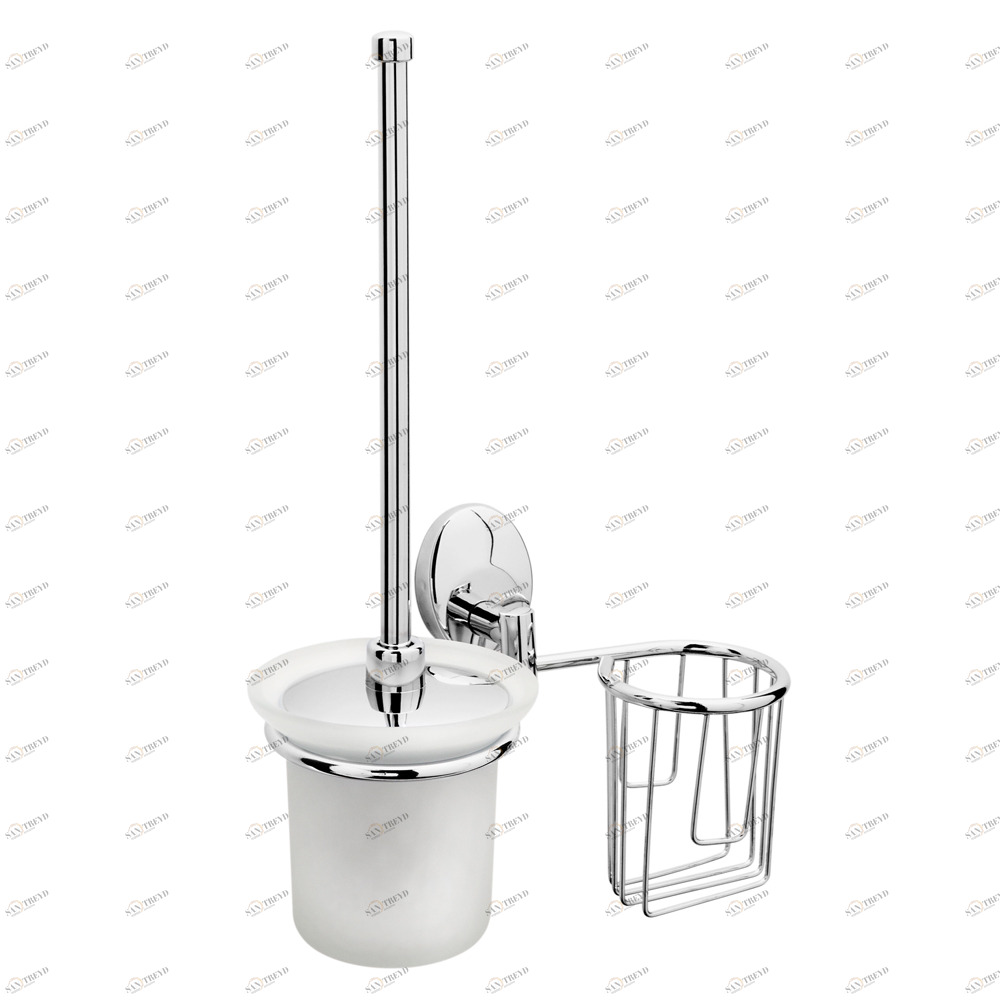 Ерш стеклянный, настенный и держатель для освежителя Raiber R70118 R70118 Santreyd 