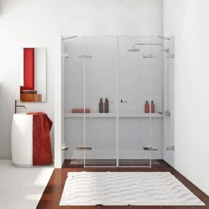 Душевые двери в нишу 260x200 GK-864 стекло прозрачное 6 мм GUTEWETTER TREND DOOR