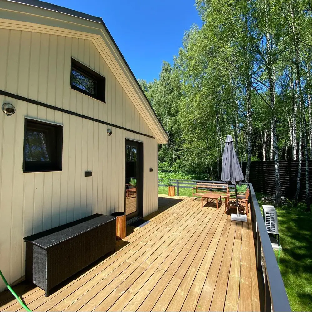 Террасная доска РУСШПАЛА 32×90×3000 мм с защитой на 50 лет 84180733 STLM-0046986 - Вид №8