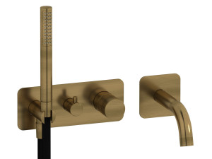 Однорычажный встраиваемый смеситель для душа с ручным душем