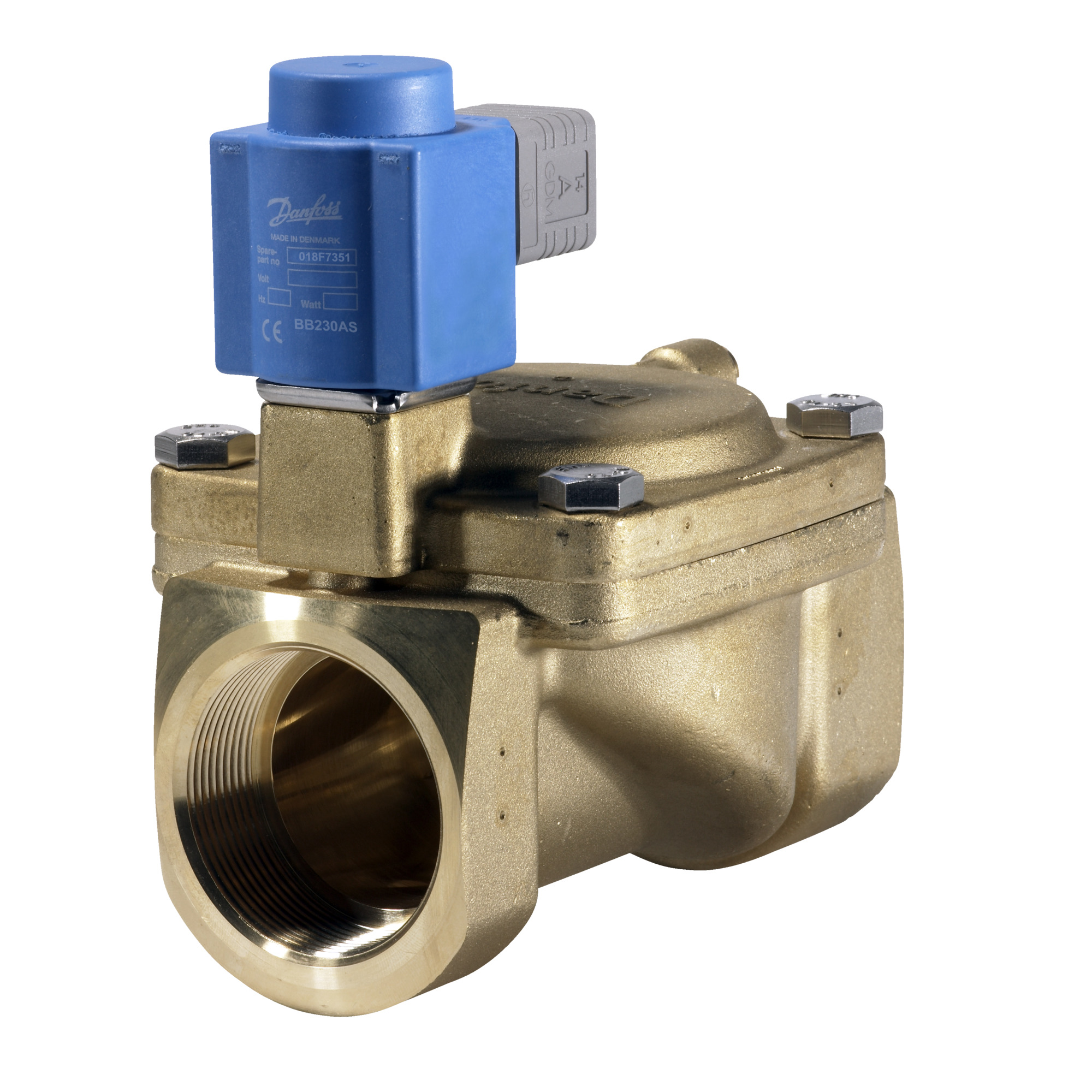 Danfoss EV220B — двухходовые электромагнитные клапаны для общей промышленности Клапан электромагнитный EV220B 032U5815  - Вид №53